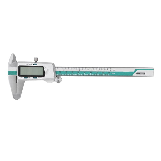 Calibrador Digital, Acero Inoxidable, Resistente, Alta Precisión, Resistencia A La Corrosión, 0 A 150 Mm, Herramienta De Medición De Calibrador Digital De 0 A 6 Pulgadas Para