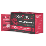 HotC TotC Vitamin C Supplement for Immune Support, Raspberry, 30 Ct