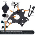 thumbnail image 3 of Food Processor Organizer Create Order Compatible Convenient Household Cooking Tool Shelf, 3 of 4