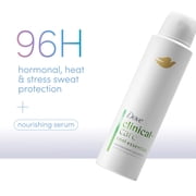 Dove Clinical + Care Antiperspirant Deodorant Dry Spray For Women Cool Essentials ,3.8 oz