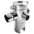 thumbnail image 5 of 2X 3 Way Shower Diverter with Hand Shower Cradle Overhead Spray Shower Arm Tee Splitter Boom Adapter, 5 of 7