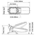 thumbnail image 4 of Interruptor de flotación automático para bomba de achique para barco, DC 12 V, 24 V, 32 V, 4 of 9