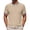 #01 Beige 【Mix & Match: Essential Colors in Stock】, variant on Men's Solid Color Basic Casual Short Sleeve Crewneck T-Shirt Top Tee for Daily Streetwear Loungewear Gym Workout Modern Fashion Essential | AESTIVO,Beige L