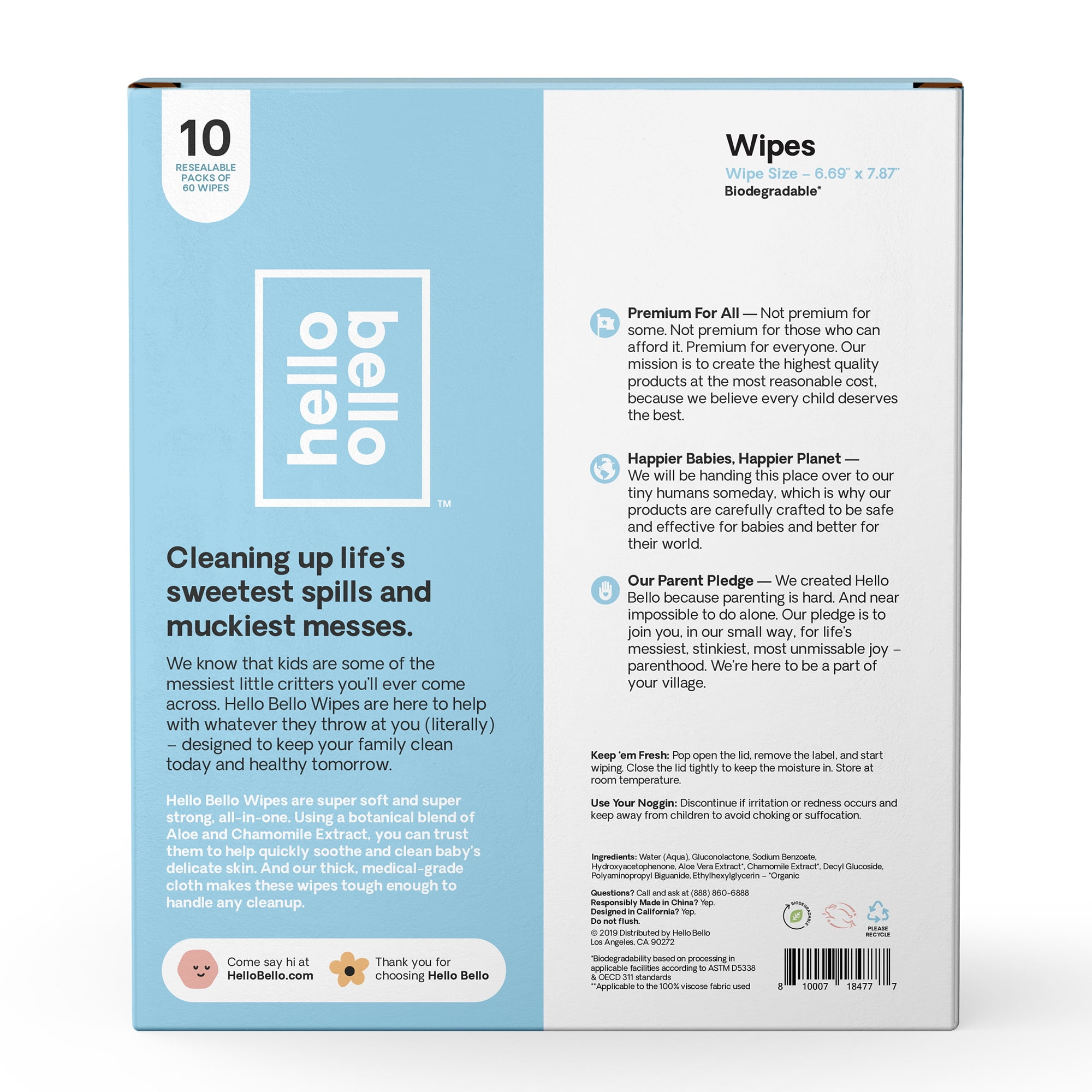 walmart hello bello wipes