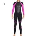 thumbnail image 4 of Eigraketly Traje de buceo de manga larga impermeable a prueba de sol traje de buceo para nadar Deportes acuáticos Mujer Negro S Eigraketly OD020697-08, 4 of 6