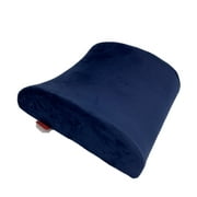 Bookishbunny Comfortable Temperature Proof Memory Foam Lumbar Back Support Cushion Sciatica Pain Relief