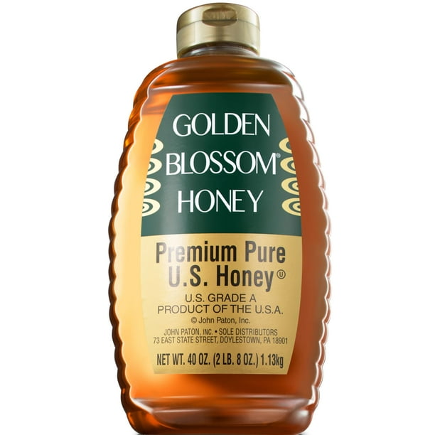 Golden Blossom Premium Pure US Honey, 40 oz