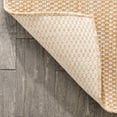 thumbnail image 6 of Well Woven 3' x 10' Natural Geometric Outdoor Rug, 6 of 8