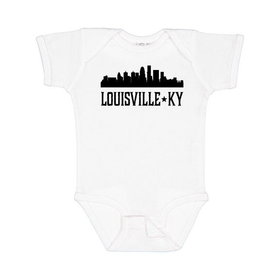 Inktastic Louisville Kentucky Skyline Cities Boys or Girls Baby Bodysuit
