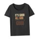 thumbnail image 4 of Camiseta para mujer, ropa deportiva de verano, ropa de calle, camiseta con cuello redondo para vacaciones XL, 4 of 7
