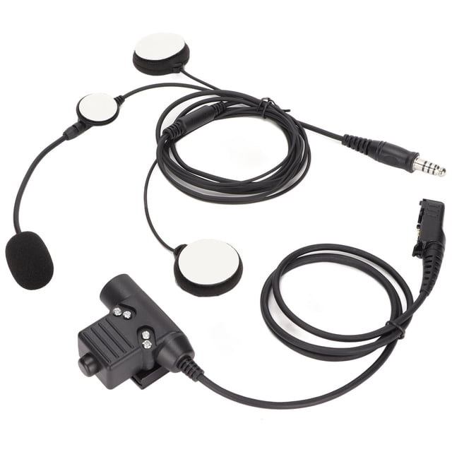 Auriculares para casco de motocicleta Crtynell Con Micrófono Con Cancelación de ruido 7.1 mm para MOTOROLA