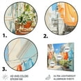 thumbnail image 3 of Designart "Laundry Day in Italy V" Bath & Laundry Metal Art Living Room, 3 of 5