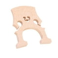 thumbnail image 1 of Maple Cello Bridge Replacement, Quality Maple Wood CelloPart for 4/4and 3/4 Cellos, Enhances Sound Transmission and Easy Installation, 1 of 7