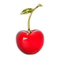 thumbnail image 4 of TISHITA Fruit Cherry Statue Desktop Decoration Crafts Gifts Coffee Table Embellishment Red Cherry Sculpture for Bedroom Car Dashboard, 4 of 8