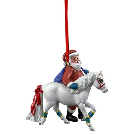 Breyer Horses - 2019 Holiday Ornament - Santa with Pony for Christmas -