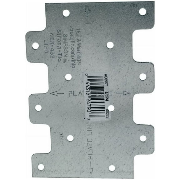 Simpson Strong-Tie LTP4 Lateral Tie Plate by Simpson Strong-Tie