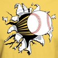 thumbnail image 3 of CafePress - Baseball Burster Light T Shirt - Men's Classic Graphic T-Shirt, 3 of 4
