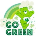 thumbnail image 2 of Junior's Care Bears St. Patrick's Day Good Luck Bear Go Green  Graphic Tee White Large, 2 of 3