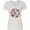AA-White, variant on Inktastic Mother's Day Best Mom Ever with Floral Wreath Women's V-Neck T-Shirt