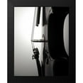 thumbnail image 2 of Burkhart, Monika 12x14 Black Modern Framed Museum Art Print Titled - Violin II, 2 of 5