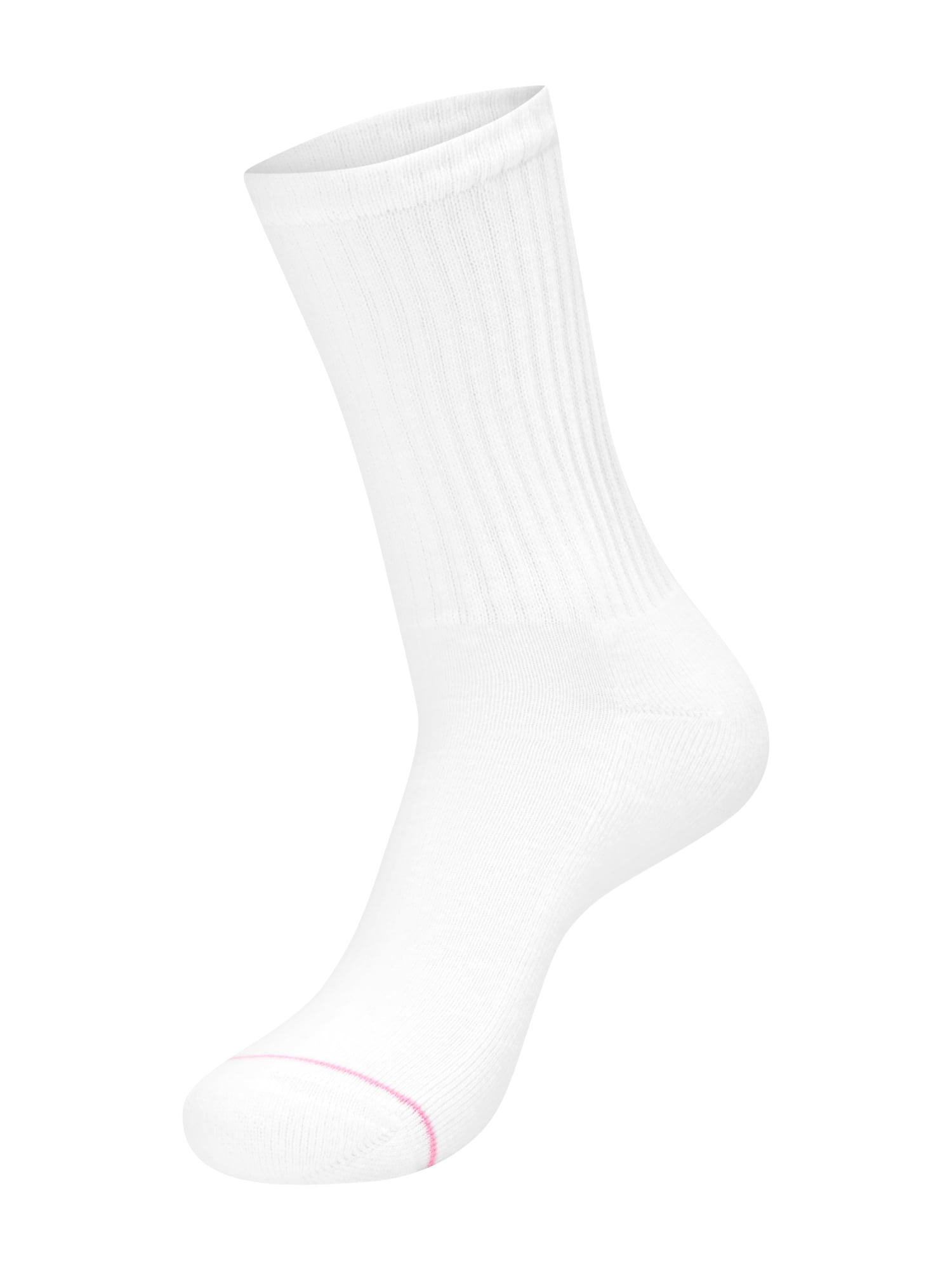 Hanes Womens CottonSoft Crew Socks, 10-Pack, Size 8-12