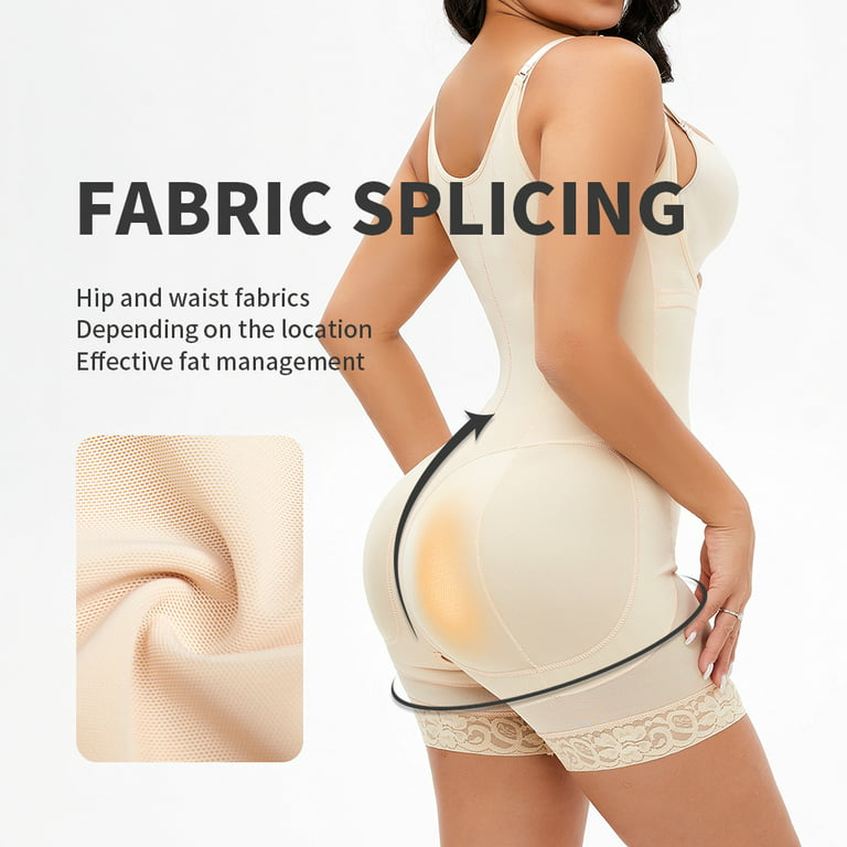 Women Fajas Open Bust Body Shaper Firm Tummy Control Shapewear