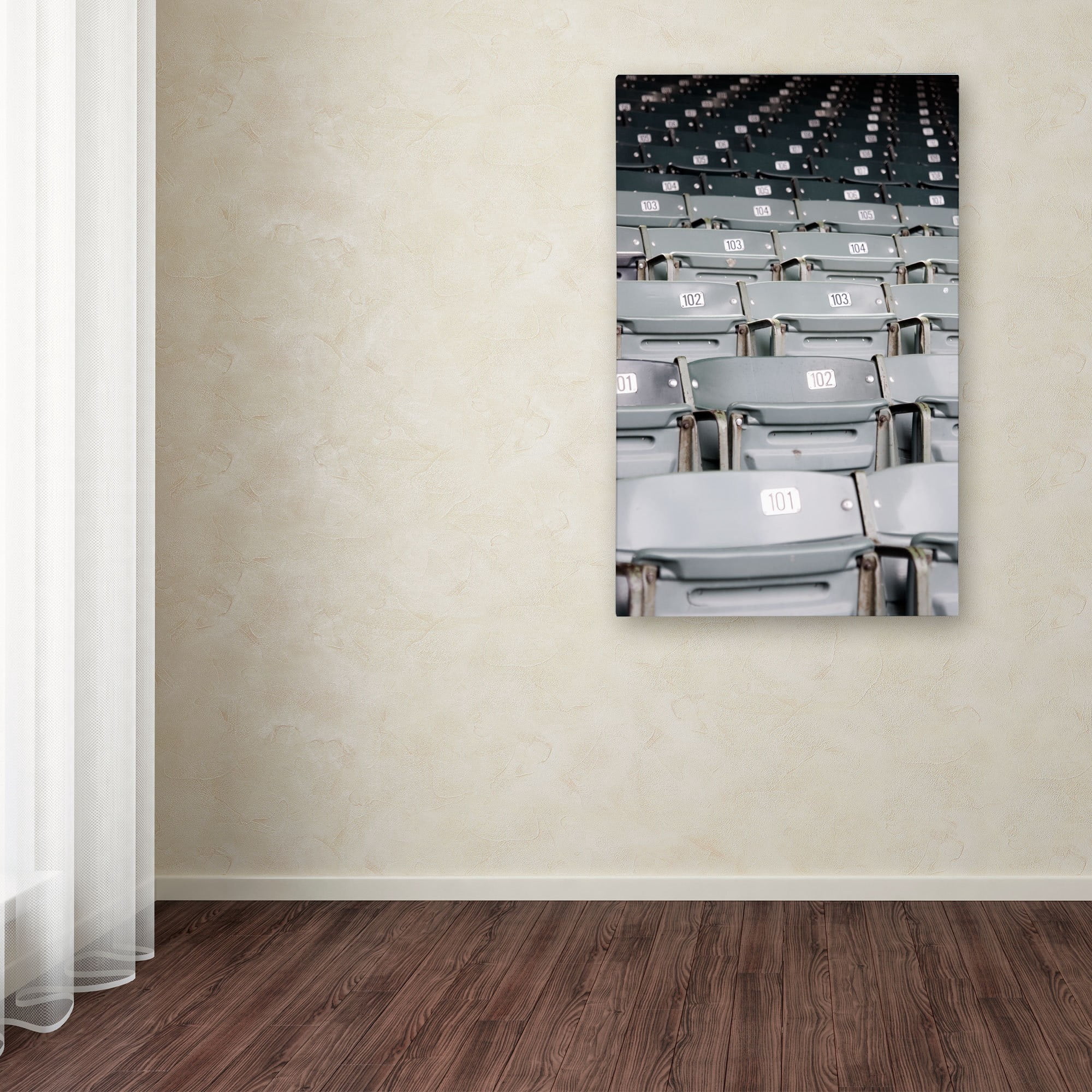 Trademark Fine Art "Wrigley Chicago" Canvas Art by Yale Gurney