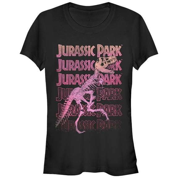 Junior's Jurassic World: Fallen Kingdom T. Rex Skeleton  Graphic Tee Black X Large
