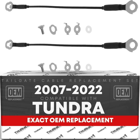 T1A Auto Tailgate Cable Replacement Set for 2007-2022 Toyota Tundra Truck, Right Side