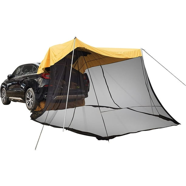 Miumaeov Car Awning Sun Shelter Camping Tent,Portable Waterproof Roof