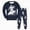 R222-Blue, variant on NOLDARES Toddler Boy Outfits Clothing Set 2 Piece Long Sleeve Crewneck Sweatshirt and Elastic Pants Fall Winter Clothes(AG,5-6 Y)