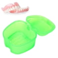 thumbnail image 2 of Ecomeon Denture Bath Case Box Soak Container Colored False Teeth Storage Box with Strainer Basket,Denture Bath Box,Denture Storage Soak Container, 2 of 8