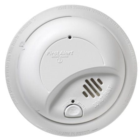 First Alert 9120B 120 Volt Hardwired Smoke Alarm With Battery Back