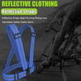 thumbnail image 5 of Correas reflectantes Deportes nocturnos Correr Equitación Chaleco de trabajo Banda elástica de seguridad ajustable Ciclismo JShteea El nuevo, 5 of 5