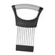thumbnail image 5 of Soporte para cebolla para rebanar limón, cortador, picador, portátil, agarre cómodo, cebolla Negro y gris, 5 of 9