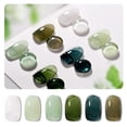 thumbnail image 1 of Set de esmaltes de uñas GAOY Jelly Green Gel, 6 colores, 6,5 ml, luz UV, 1 of 6