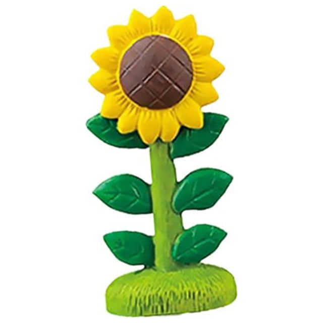 Accesorios para jardín de hadas, plantas en maceta, bonsáis, piezas de decoración DIY, micropaisaje girasoles