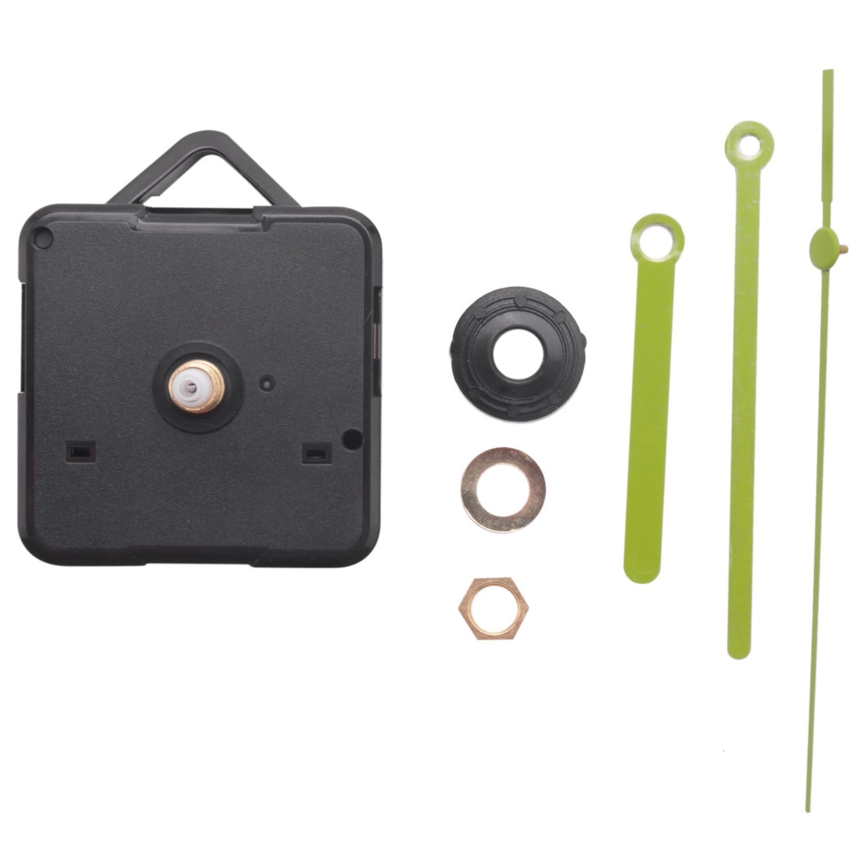 Black DIY Clock Accessories HR1688 Long Axis Wall Clock Movement Mechanism Kit 