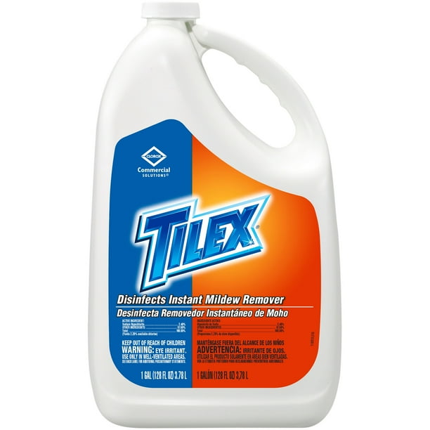 Tilex Disinfects Instant Mildew Remover Refill Bottle, 128 fl oz, (Pack