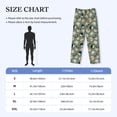 thumbnail image 3 of Mens Pajama Pants, Animal Heads Soft Sleep & Lounge Pants for Men, Cuteness Casual PJ Bottoms Pants with Pockets, 3 of 7