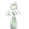 thumbnail image 1 of Juego de cortaúñas para bebé - Búho verde Xemadio HMHZ146-1, 1 of 8