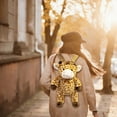 thumbnail image 3 of HWRETIE Animal Plush Backpack Soft Decorative Carry Bag, 3 of 6