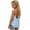 Light Blue, variant on WMTBSRSW Girls Swimsuit Cover Up Soft Backless Strap Sleeveless Shirts Lightweight Summer Beach Cami Tops Orange 13 Years