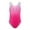 Pink, variant on Child Diamond Bright pattern Body suit Sleeveless ballet Gymnastics gradient color practice Sleeveless Dance Practice Clothes
