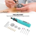 thumbnail image 3 of Cordless  Tool, Comfortable Easy Use USB Charging Power  Tool 3 Speed DC5V ABS Compact  for Polishing, 3 of 7