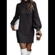 thumbnail image 3 of Suéteres Tipo Cárdigan para Mujer, Abiertos Al Frente, para Otoño e Invierno, de Larga, Holgados, Informales, para Abrigo. Negro XL, 3 of 10