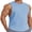 Blue, variant on COOFANDY Workout Shirts for Men Sleeveless Cut Off Cotton Shirt Training Athletic Regular Fit Summer Tank Tops