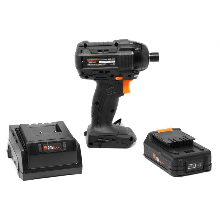 WEN 20-Volt Max Brushless Cordless 1/2 in. Hammer Drill and Driver with 2.0 Ah Lithium-Ion Battery and Charger