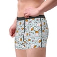 thumbnail image 2 of Disketp Carrot Rabbit Men's Boxer Briefs,Soft and Breathable Cotton Underwear with ComfortFlex Waistband, 2 of 7