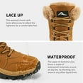 thumbnail image 5 of Ecetana Snow Boots for Women Faux Fur Cozy Warm Winter Boots Waterproof Outdoor Shoes for Walking Hiking, 5 of 7